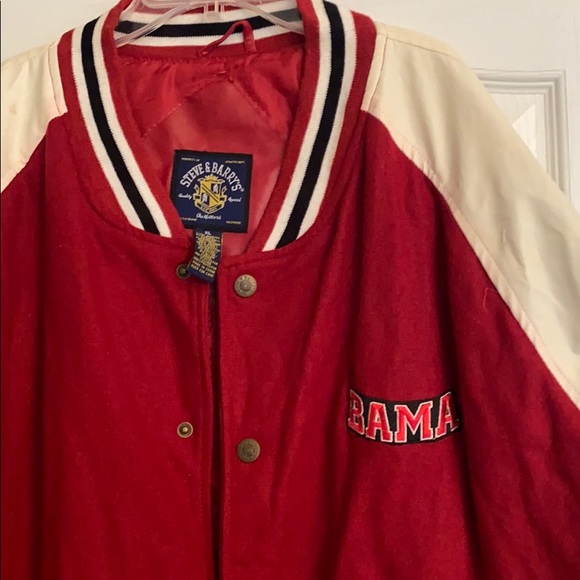 Rare Alabama Crimson Tide Jacket used in XL - Picture 4 of 8